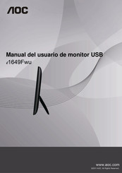 AOC E1659FWU Manual Del Usuario