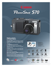 Canon PowerShot S70 Manual De Usuario