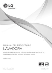 LG WDN1753BS Manual Del Propietário