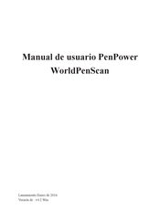 Penpower Technology WorldPenScan Manual De Usuario