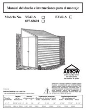 Arrow 697.68601 Instrucciones Para El Montaje