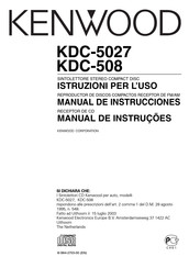 Kenwood KDC-5027 Manual De Instrucciones