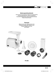 Clatronic FW 2398 Instrucciones De Servicio