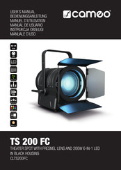 Cameo CLTS200FC Manual De Usuario