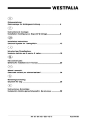 Westfalia 305 215 300 107 Instrucciones De Montaje