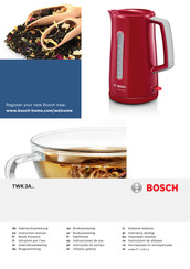Bosch TWK3A Serie Instrucciones De Uso