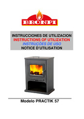 Bronpi PRACTIK 57 Instrucciones De Utilizacion