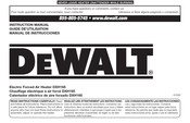 DeWalt DXH165 Manual De Instrucciones