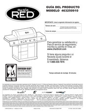 Char-Broil RED 463250910 Instrucciones De Montaje