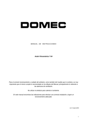 Domec T-04 Manual De Instrucciones