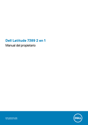 Dell Latitude 7389 Manual Del Propietário