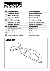 Makita 4073D Manual De Instrucciones