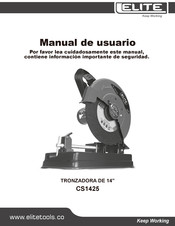 Elite CS1425 Manual De Usuario