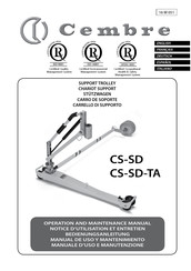 Cembre CS-SD-TA Manual De Uso Y Mantenimiento