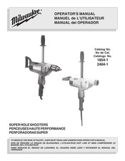 Milwaukee 2404-1 Manual Del Operador