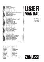 Zanussi ZHG714G Manual De Uso