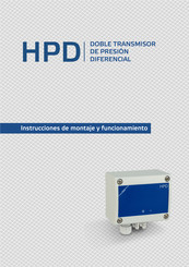 Sentera Controls HPD-G-1K0 Instrucciones De Montaje Y Funcionamiento