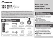 Pioneer VSX-1024-K Guia De Inicio Rapido
