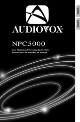 Audiovox NPC5000 Instrucciones De Manejo