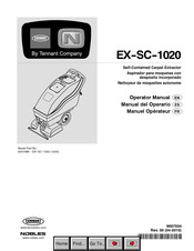 Tennant EX-SC-1020 Manual Del Operario