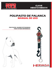 DOGO TULS CLAVE HB5010-HB5014 Manual De Uso