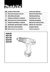 Makita 6217D Manual De Instrucciones