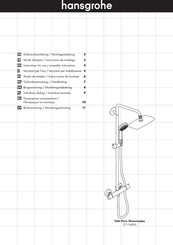 Hansgrohe Talis Puro Showerpipe 27136000 Modo De Empleo/Instrucciones De Montaje