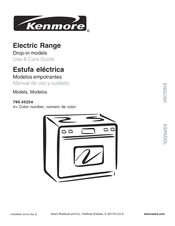 Sears Kenmore 790.4525 Serie Manual De Uso Y Cuidado