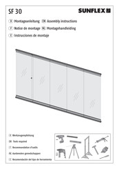 SUNFLEX SF 30 Instrucciones De Montaje