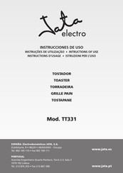 Jata electro TT331 Instrucciones De Uso