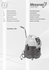 Messner Clean&Easy 1200 Manual De Instrucciones