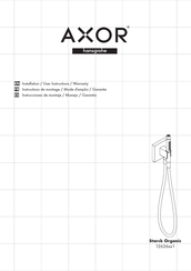 Hansgrohe Axor Starck Organic 126261 Serie Instrucciones De Montaje / Manejo / Garantía