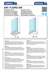 ShowerLux FJORD AIR Instrucciones De Montaje