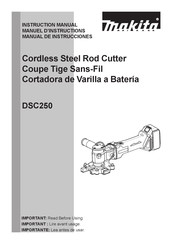 Makita DSC250 Manual De Instrucciones