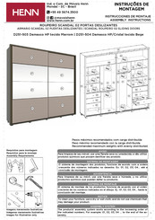 HENN D251-503 Instrucciones De Montaje