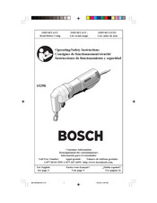 Bosch 1529B Instrucciones De Funcionamiento Y Seguridad