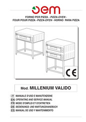 OEM MILLENIUM VALIDO Manual De Uso Y Mantenimiento