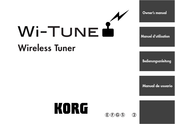 Korg Wi-tune wr-01 Manual De Usuario