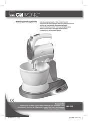 Clatronic HMS 3152 Instrucciones De Servicio