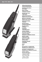 Wahl 1170 Instrucciones De Uso