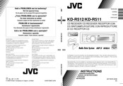 JVC KD-R512 Manual De Instrucciones