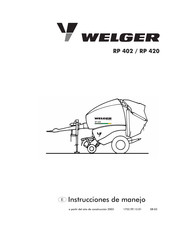 Welger RP 420 Instrucciones De Manejo