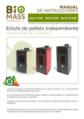 Biomass Enegetic RICO 12 kW Manual De Instrucciones