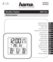 Hama EWS-Trio Instrucciones De Uso