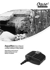 Oase AquaMax Eco Classic 1200 Instrucciones De Uso