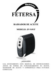 FETERSA JF-910YF Manual De Instrucciones