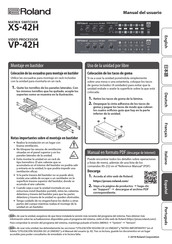 Roland XS-42H Manual Del Usuario