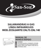 SAN-SON ZCOLGANTE ZAL140 Manual De Instrucciones