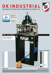 OK INDUSTRIAL POK ALTEZZA Manual De Usuario