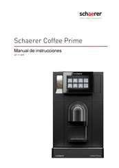 Schaerer Coffee Prime Manual De Instrucciones